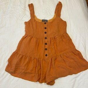 Urban Outfitters Button Romper